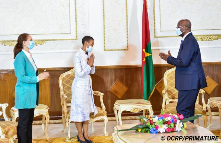 Diplomatie : Metsi Makhetha fait ses adieux au PM Dabiré