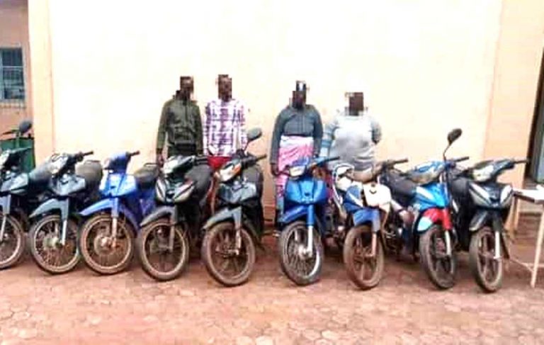 Vols d’engins à deux roues à Bobo : Quatre présumés voleurs aux arrêts
