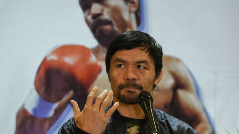 Présidentielle 2022 aux Philippines : Le boxeur Manny Pacquiao se déclare candidat