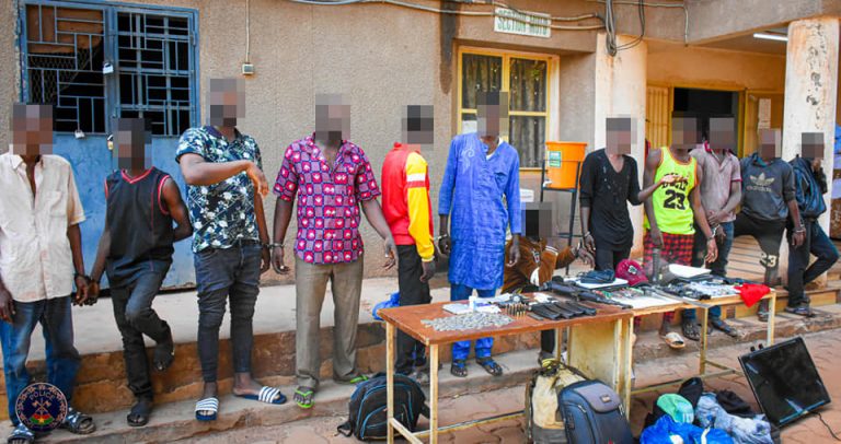 Ouaga : Plusieurs foyers de présumés délinquants démantelés