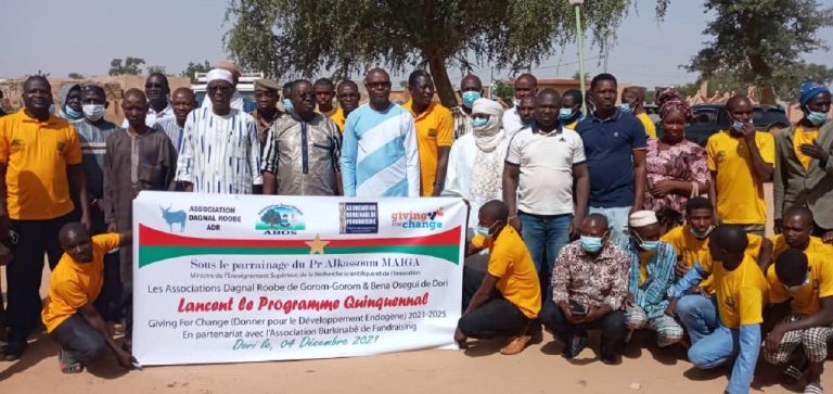 Projet « Giving for change » dans le Sahel : Dori a accueilli le lancement officiel