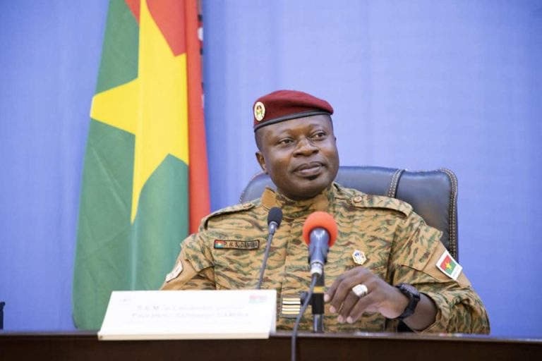 Situation nationale :  » A tous les niveaux, nous avons failli », Damiba