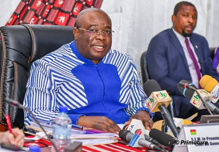 Transition au Burkina : Le Premier ministre présente le plan d’action aux partenaires techniques et financiers