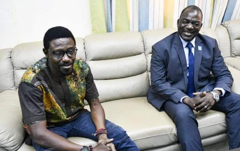Réconciliation nationale : Oyou présente son projet au ministre Bassolma Bazié