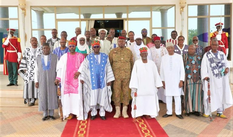 Situation nationale : Le président du Faso échange avec les leaders coutumiers et traditionnels