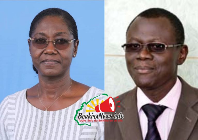 Ministère de la Justice : Les anciens ministres Victoria Ouédraogo/Kibora et René Bagoro nommés chargés de missions