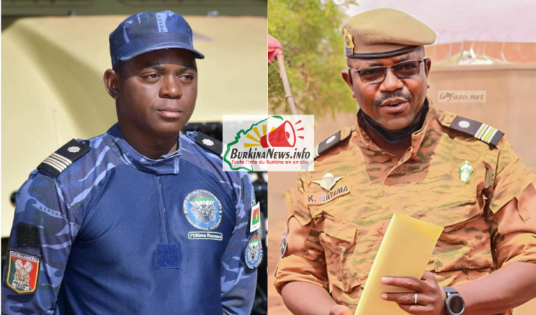 Etat-major Gendarmerie nationale : Evrard Somda remplacé par Kouagri Natama